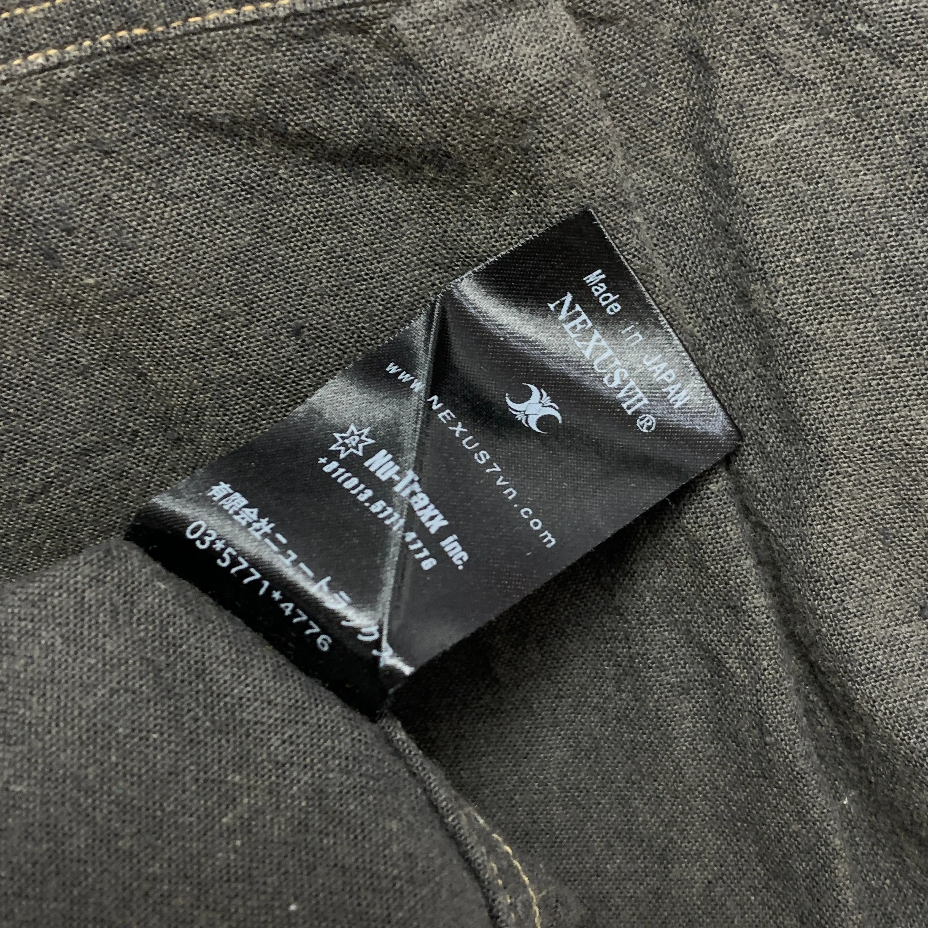 [S] Nexus VII ( Nexus 7) Chambray Cotton Half BD L/S Shirt