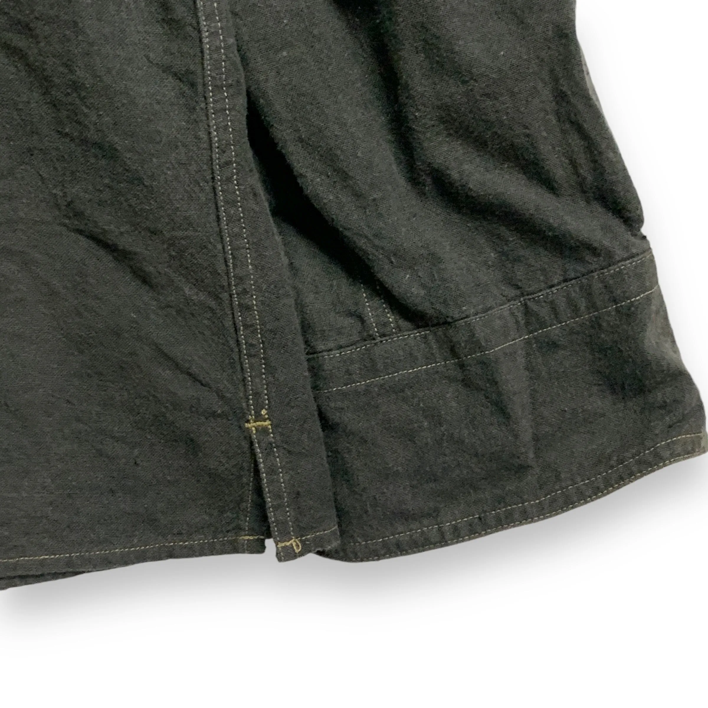 [S] Nexus VII ( Nexus 7) Chambray Cotton Half BD L/S Shirt