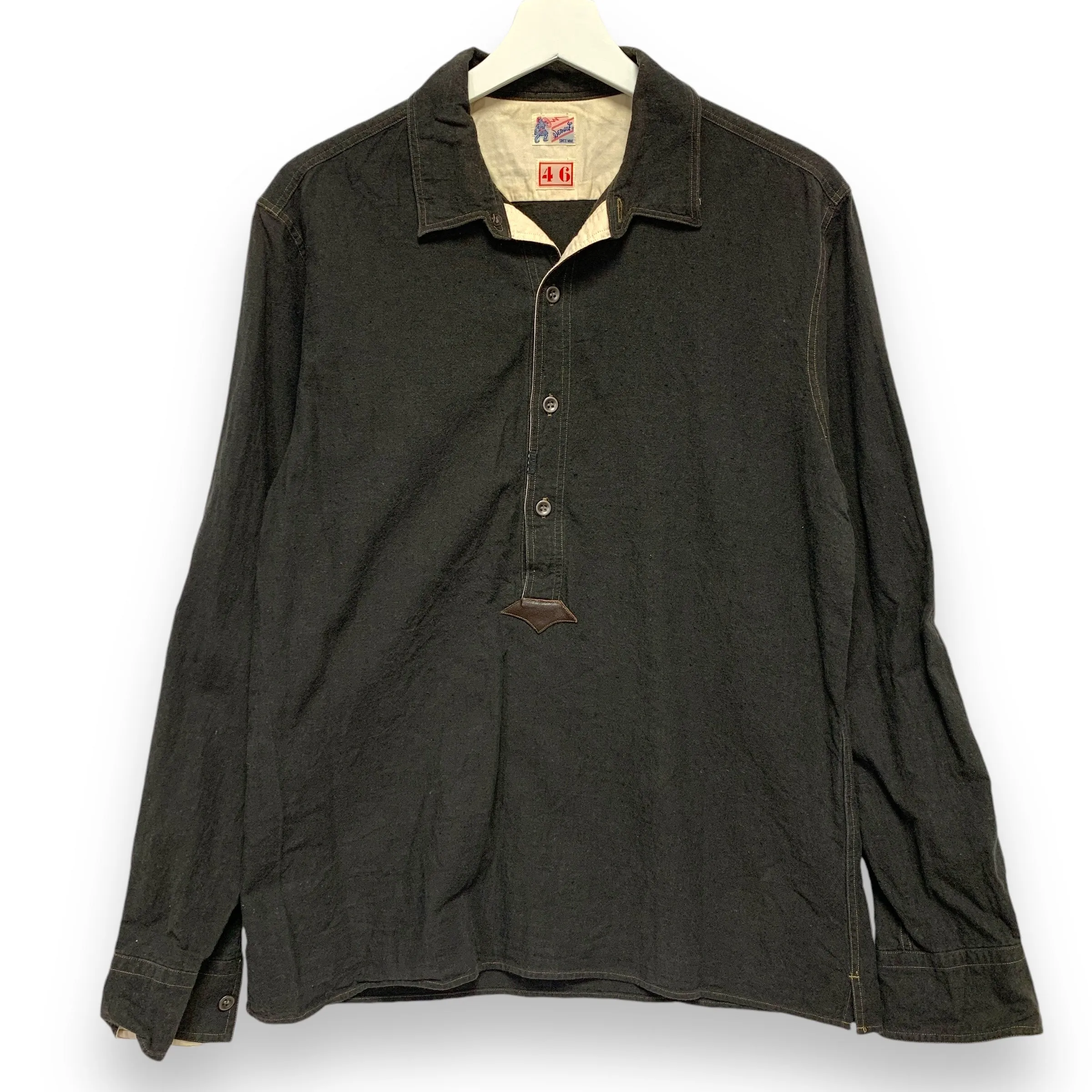 [S] Nexus VII ( Nexus 7) Chambray Cotton Half BD L/S Shirt