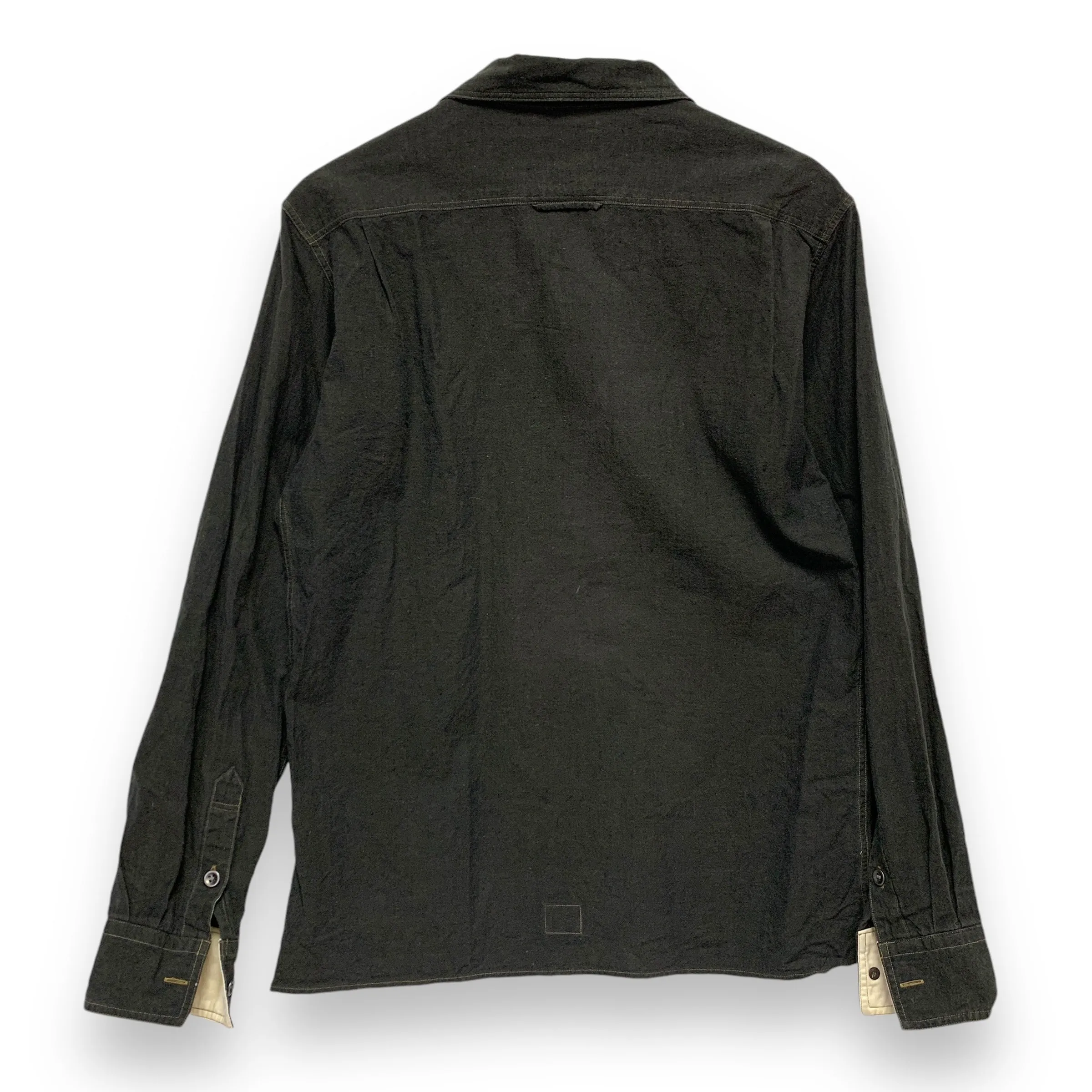 [S] Nexus VII ( Nexus 7) Chambray Cotton Half BD L/S Shirt