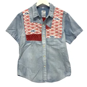 [S] VISVIM 15SS Granger Shirt Chambray S/S Patchwork