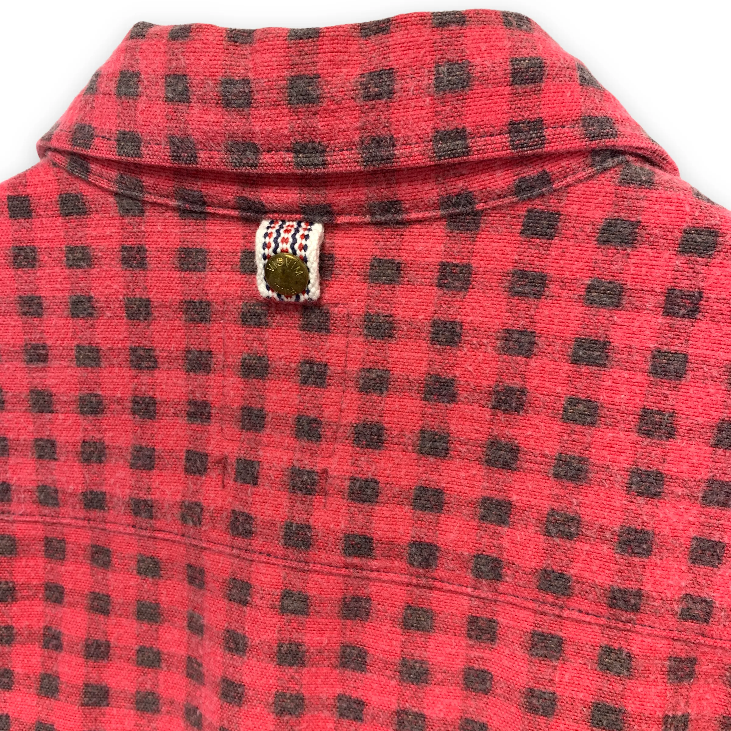 [S] VISVIM 16AW Black Elk Shirt Gingham Check Red