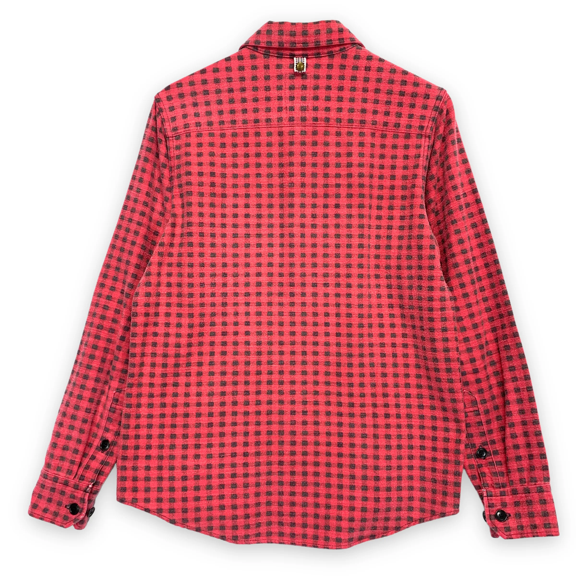 [S] VISVIM 16AW Black Elk Shirt Gingham Check Red