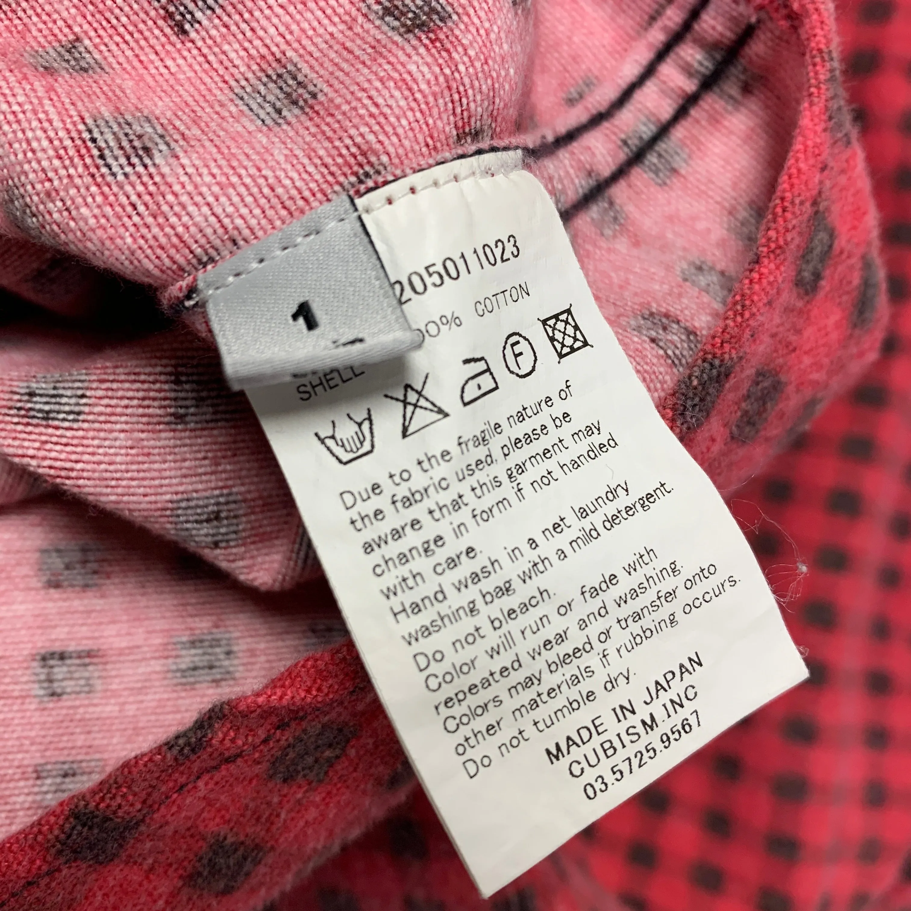 [S] VISVIM 16AW Black Elk Shirt Gingham Check Red
