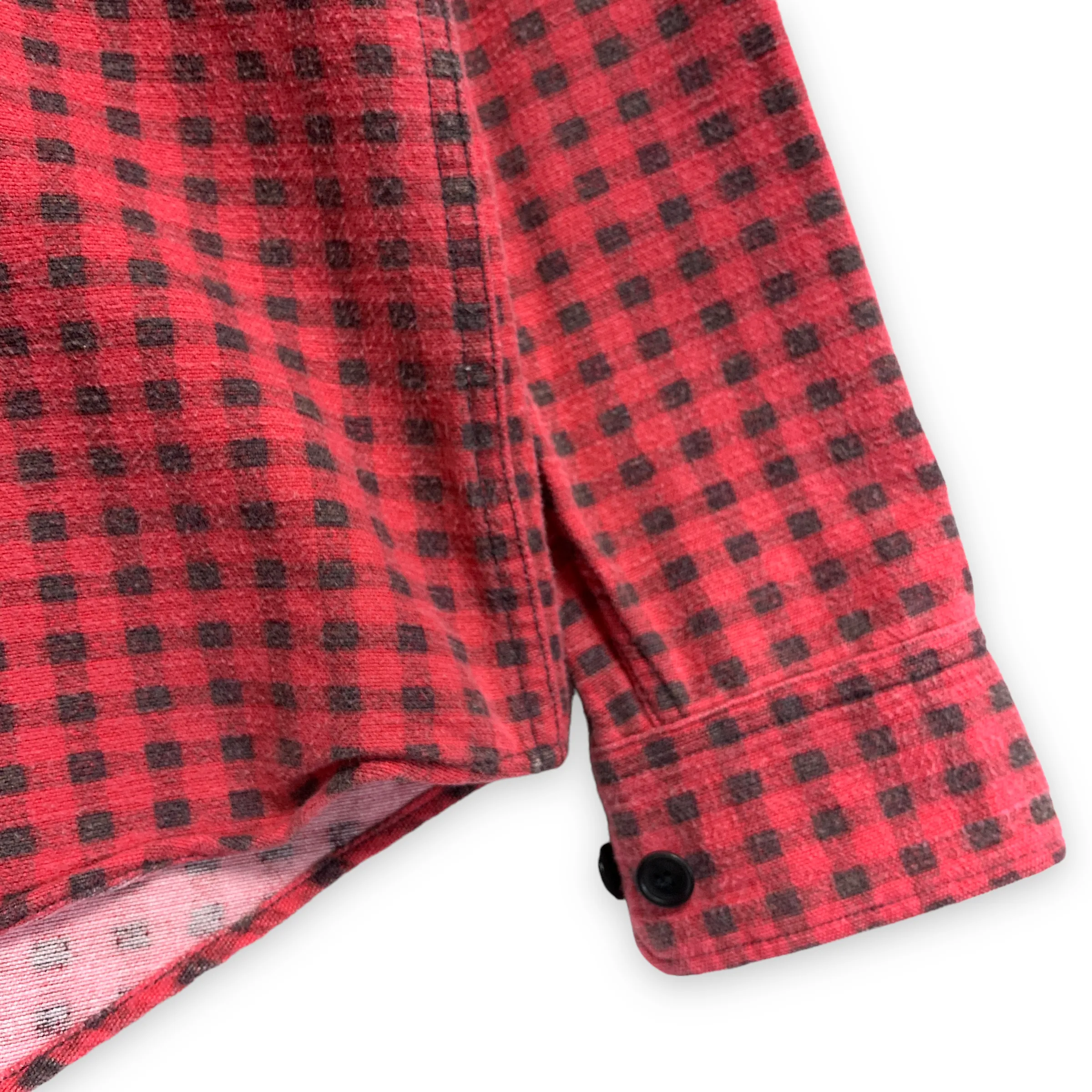 [S] VISVIM 16AW Black Elk Shirt Gingham Check Red