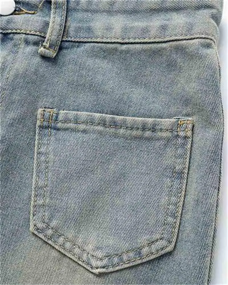 Sageborn Maxi Denim Skirt