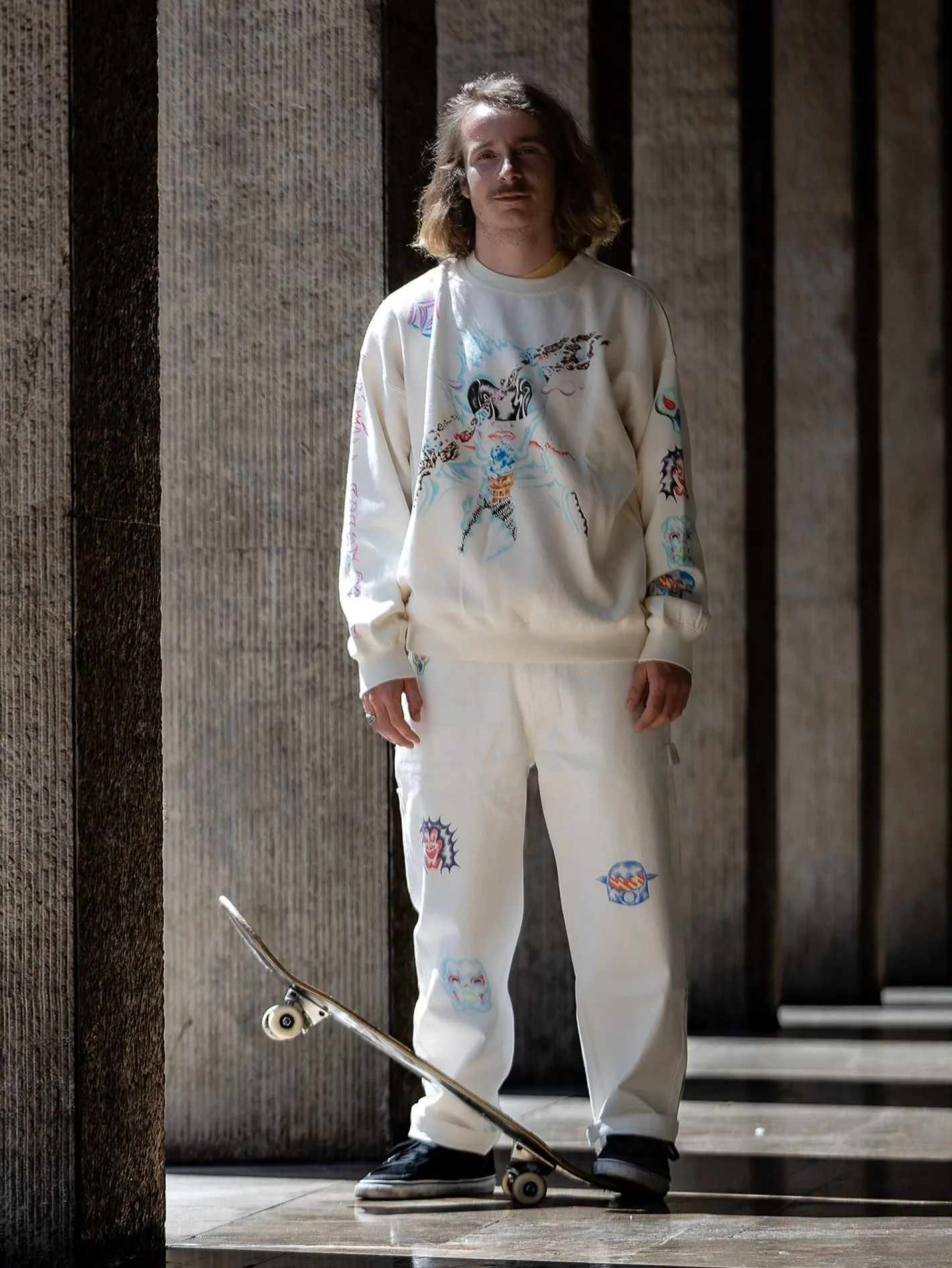 Sam Ryser Sweatshirt - OFF WHITE