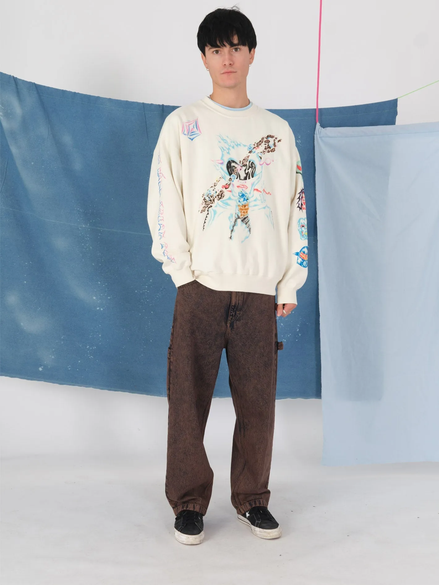 Sam Ryser Sweatshirt - OFF WHITE