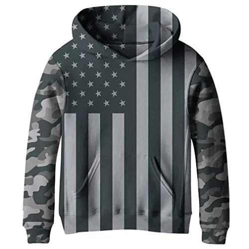 SAYM Boys' Galaxy Fleece Hoodie