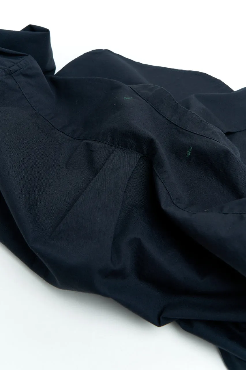 Scarti Lab Band Collar Shirt 304-SG514 Garbadine Steel Black