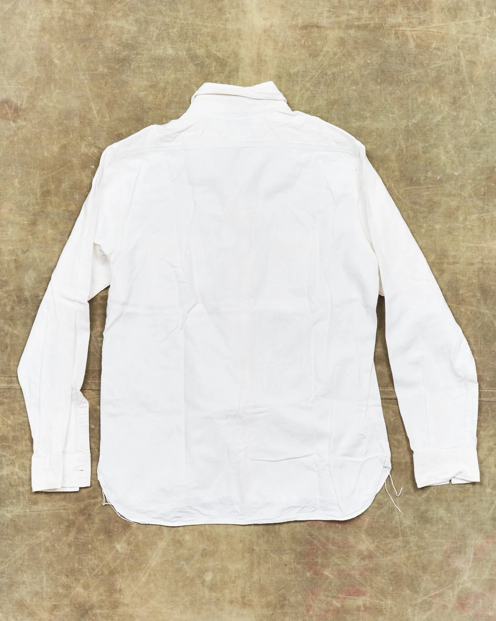 Second Hand Buzz Rickson's US White Chambray Shirt White Size S