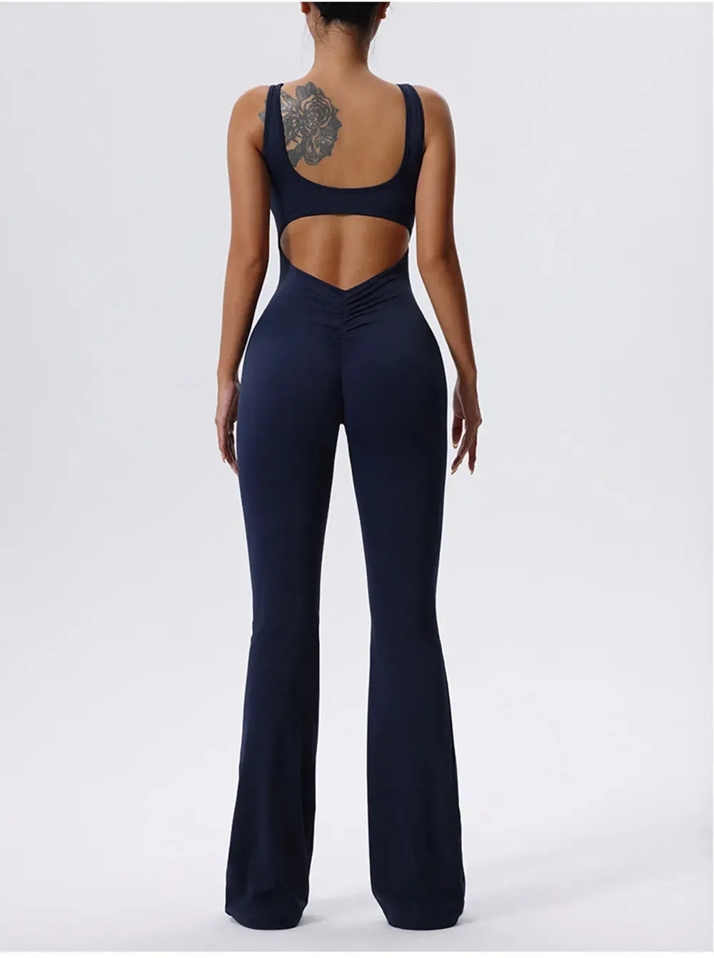 Sexy Back Yoga Jumpsuits