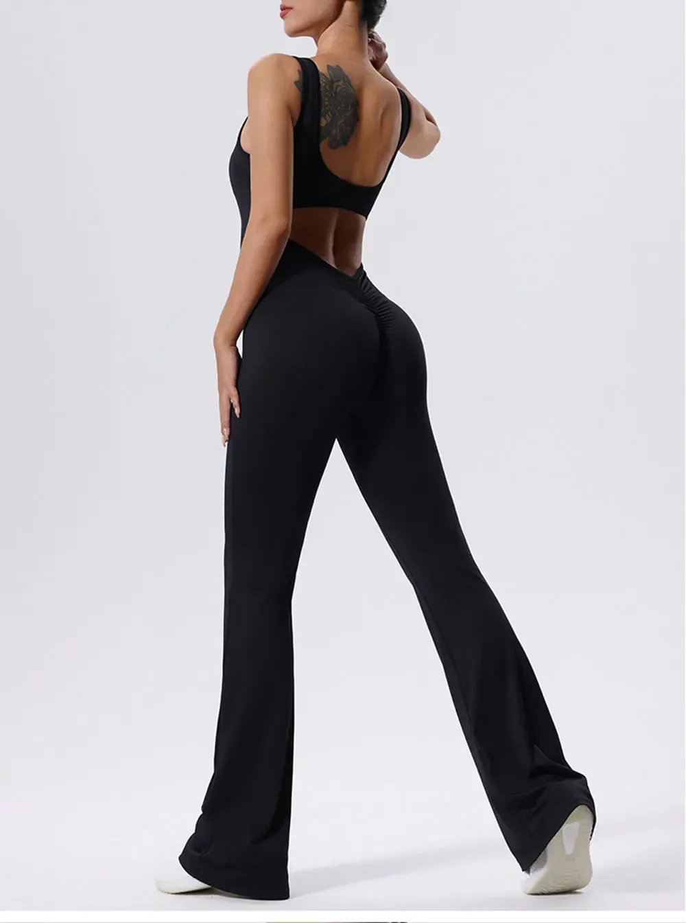 Sexy Back Yoga Jumpsuits