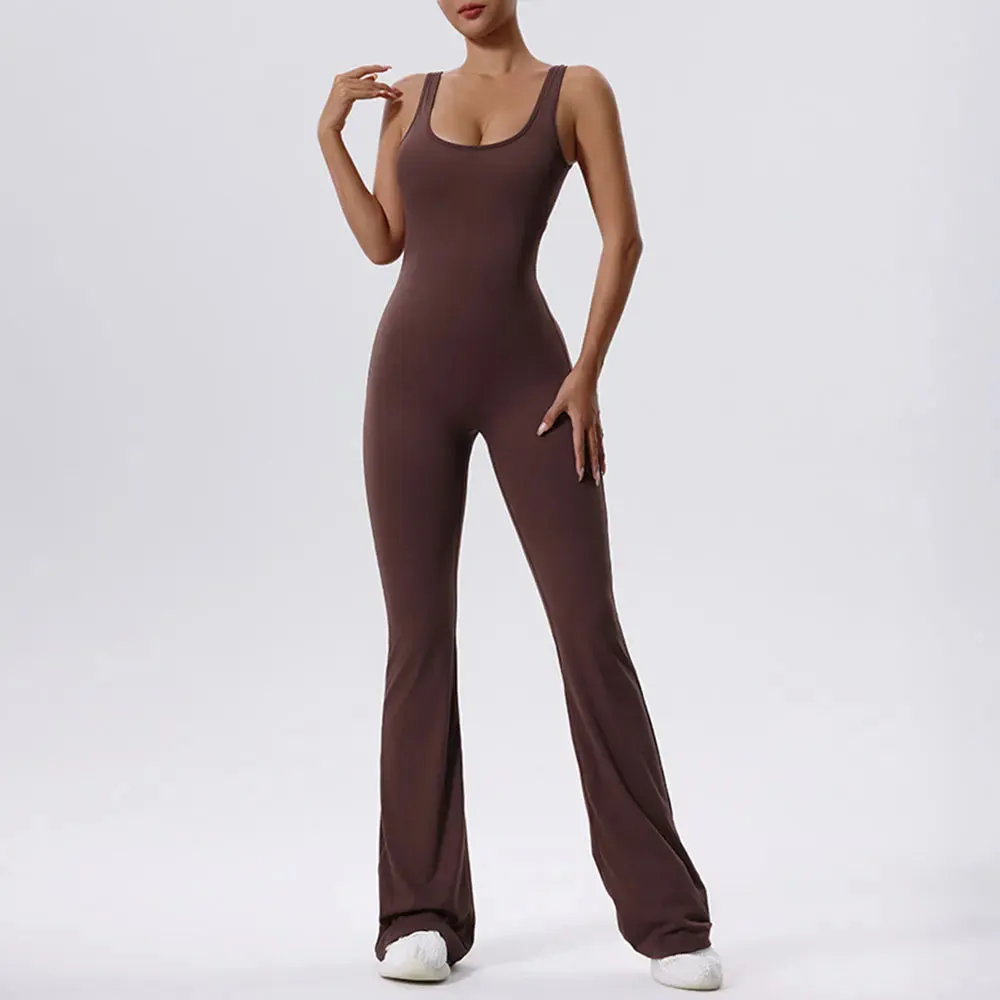 Sexy Back Yoga Jumpsuits