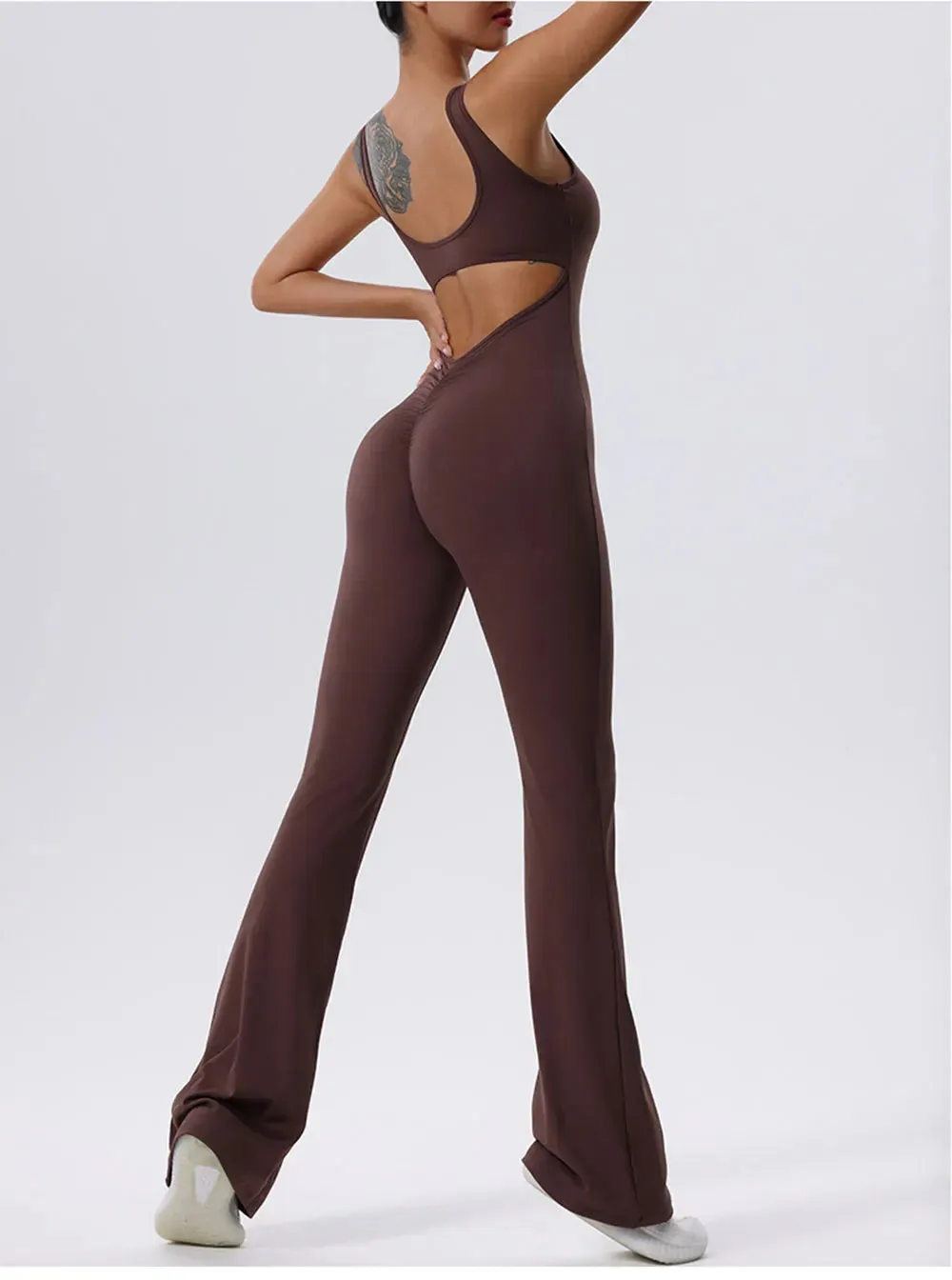 Sexy Back Yoga Jumpsuits