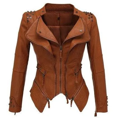 Shadow Queen Leather Jacket Mix