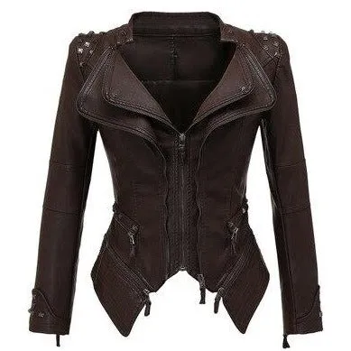 Shadow Queen Leather Jacket Mix