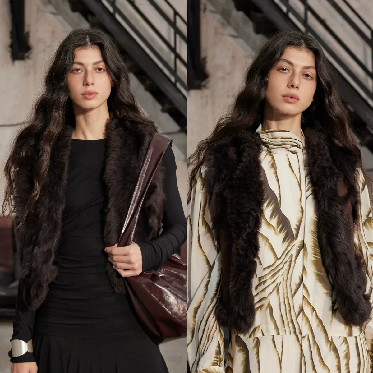 Shearling Vest