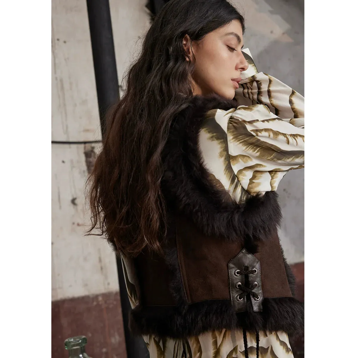 Shearling Vest
