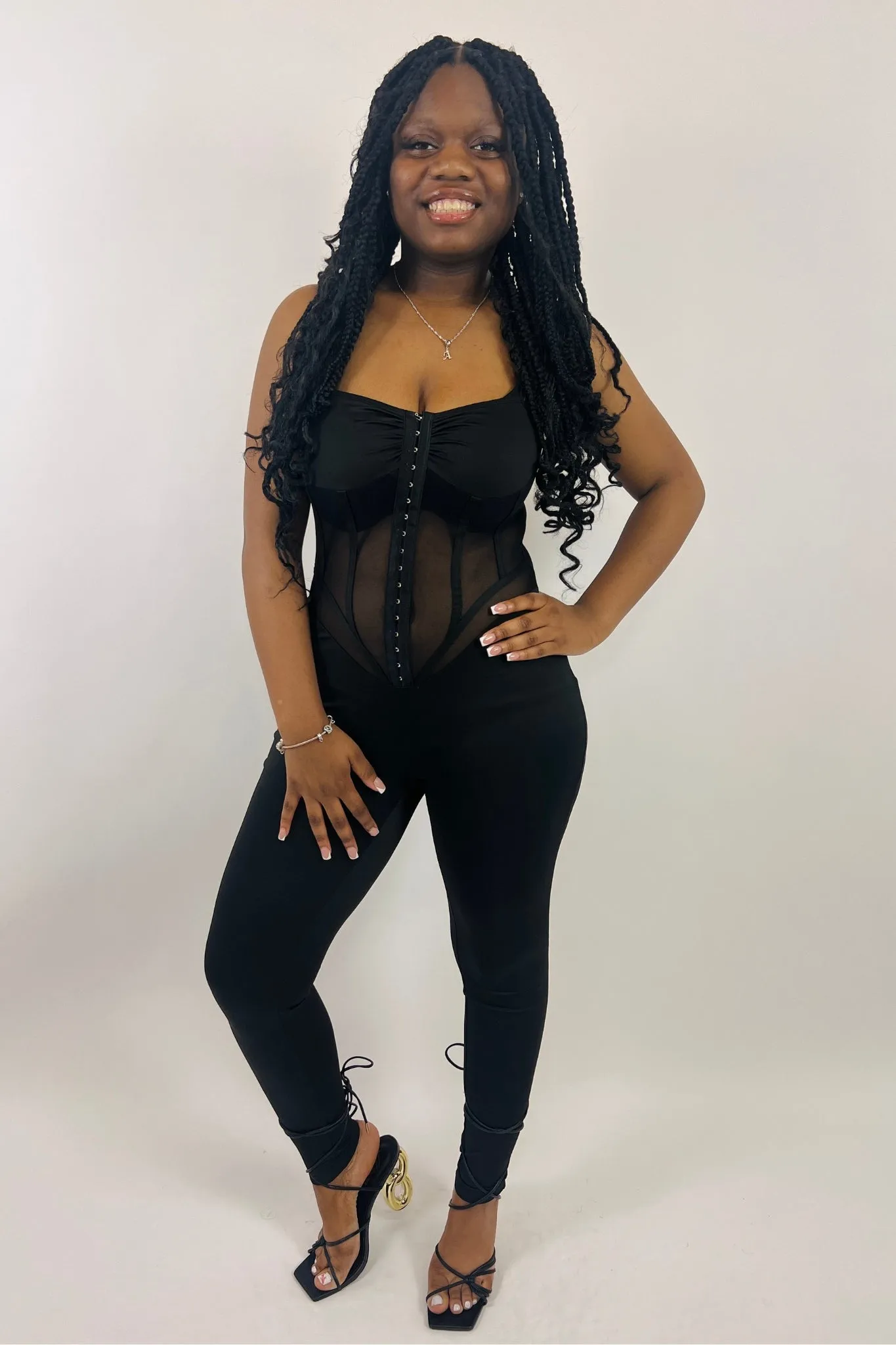 Sheer Jumpsuit