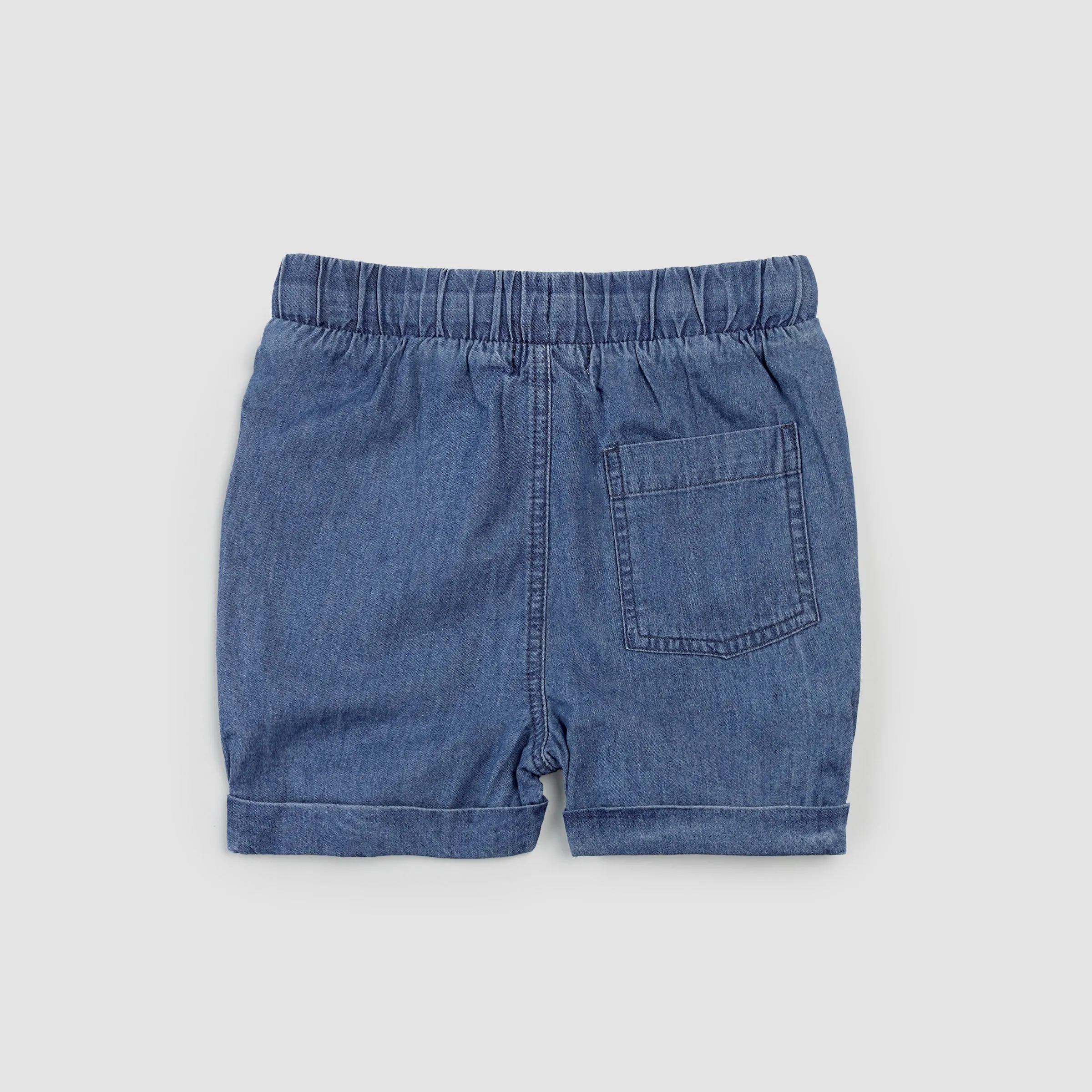 Short en chambray