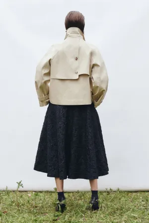 Short trench coat - Camel