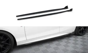 Side Skirts Diffusers V.4   Flaps BMW 1 M-Pack / M140i F20 Facelift
