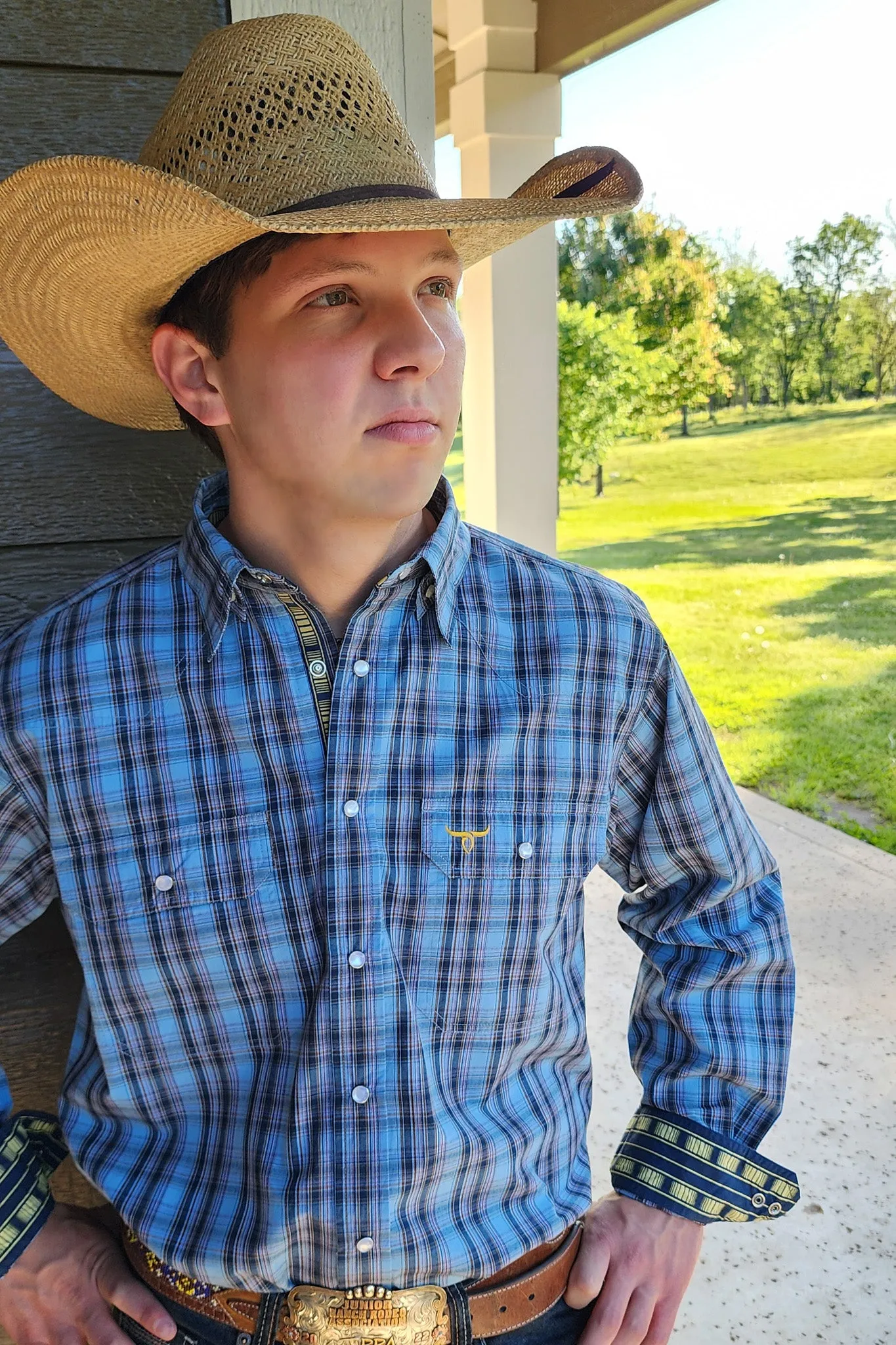 Signature Series -  Pearl Snap Shirt - Stockade
