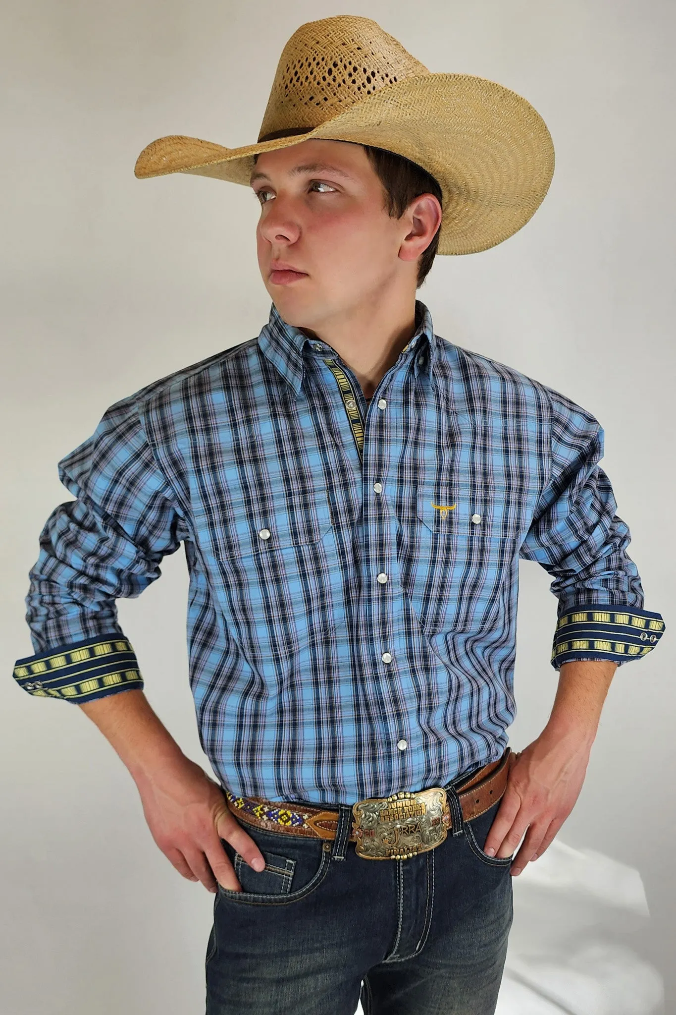 Signature Series -  Pearl Snap Shirt - Stockade