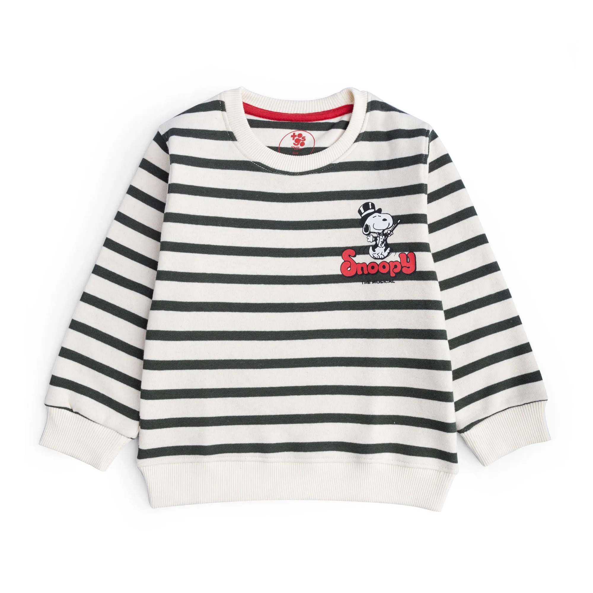 Snoopy Striper Sweatshirt