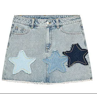 Star Patch Party Skirt