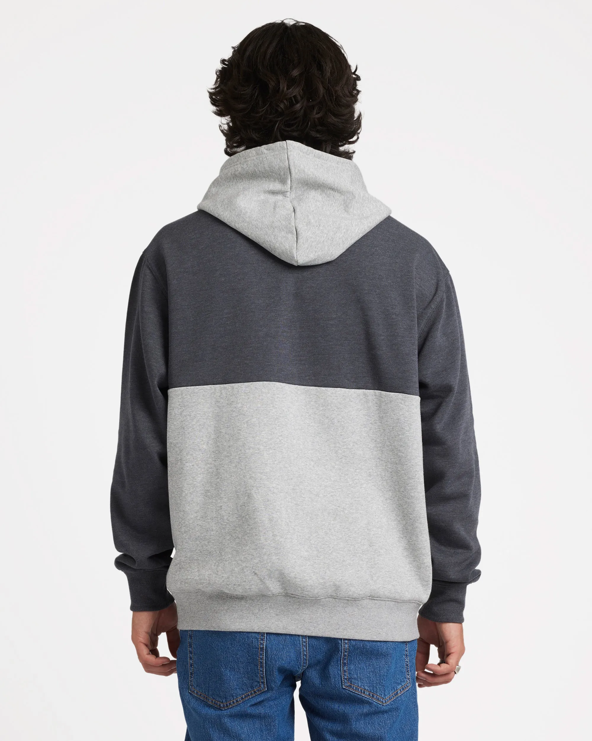 Stone CB PO Hoodie - Heather Grey