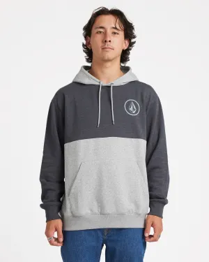 Stone CB PO Hoodie - Heather Grey