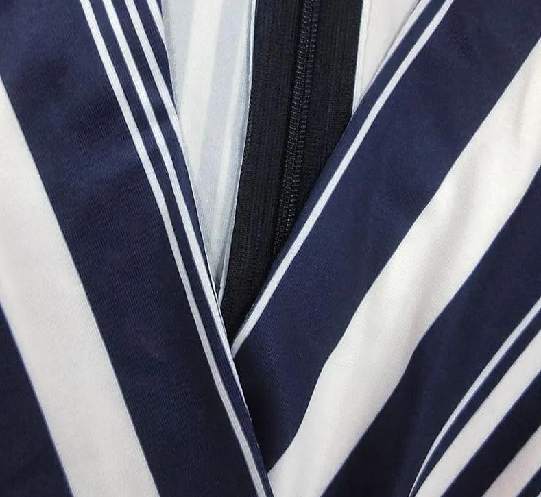 Striped Elegant Women's Jumpsuits