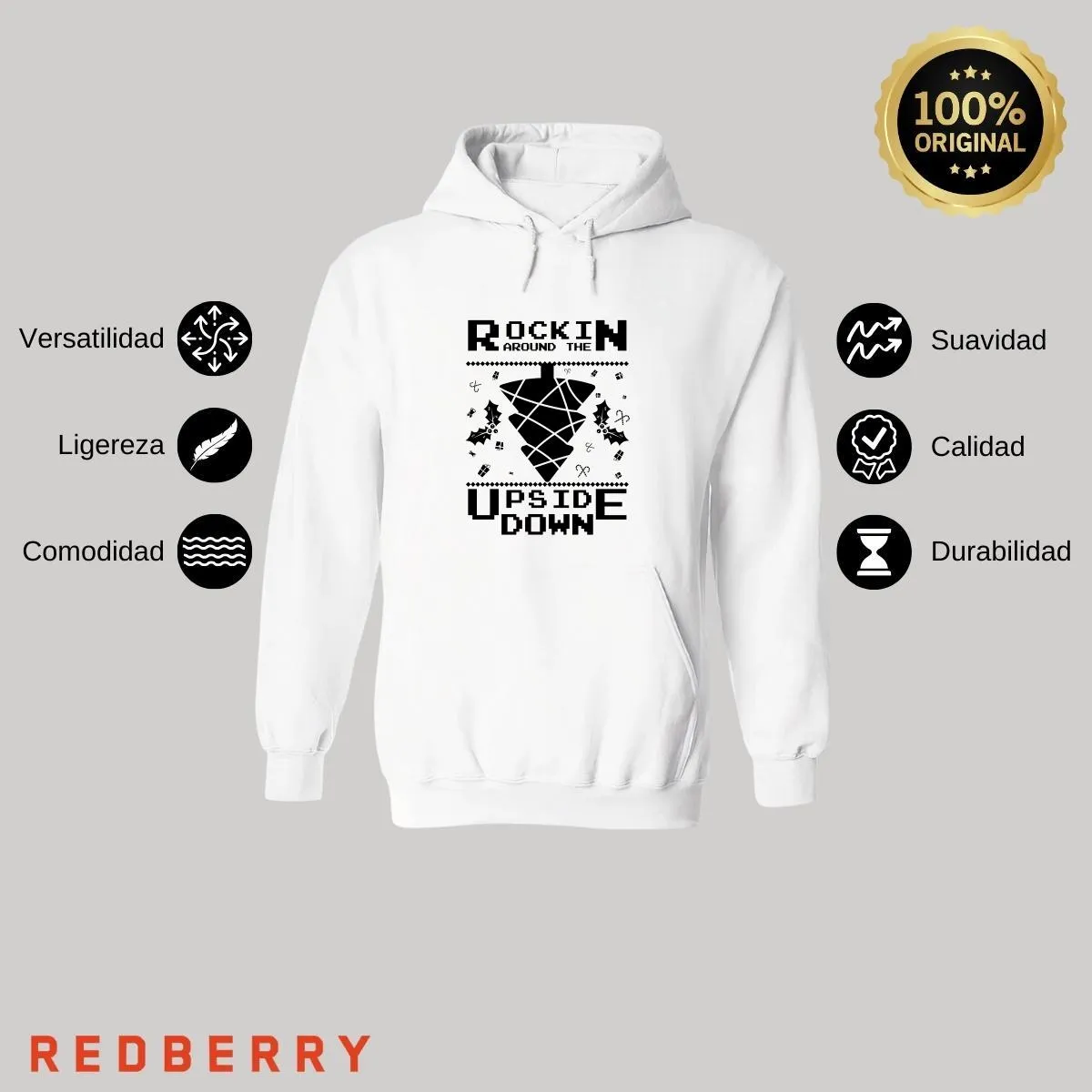 Sudadera Deportiva Mujer Navideña Hoodie 004