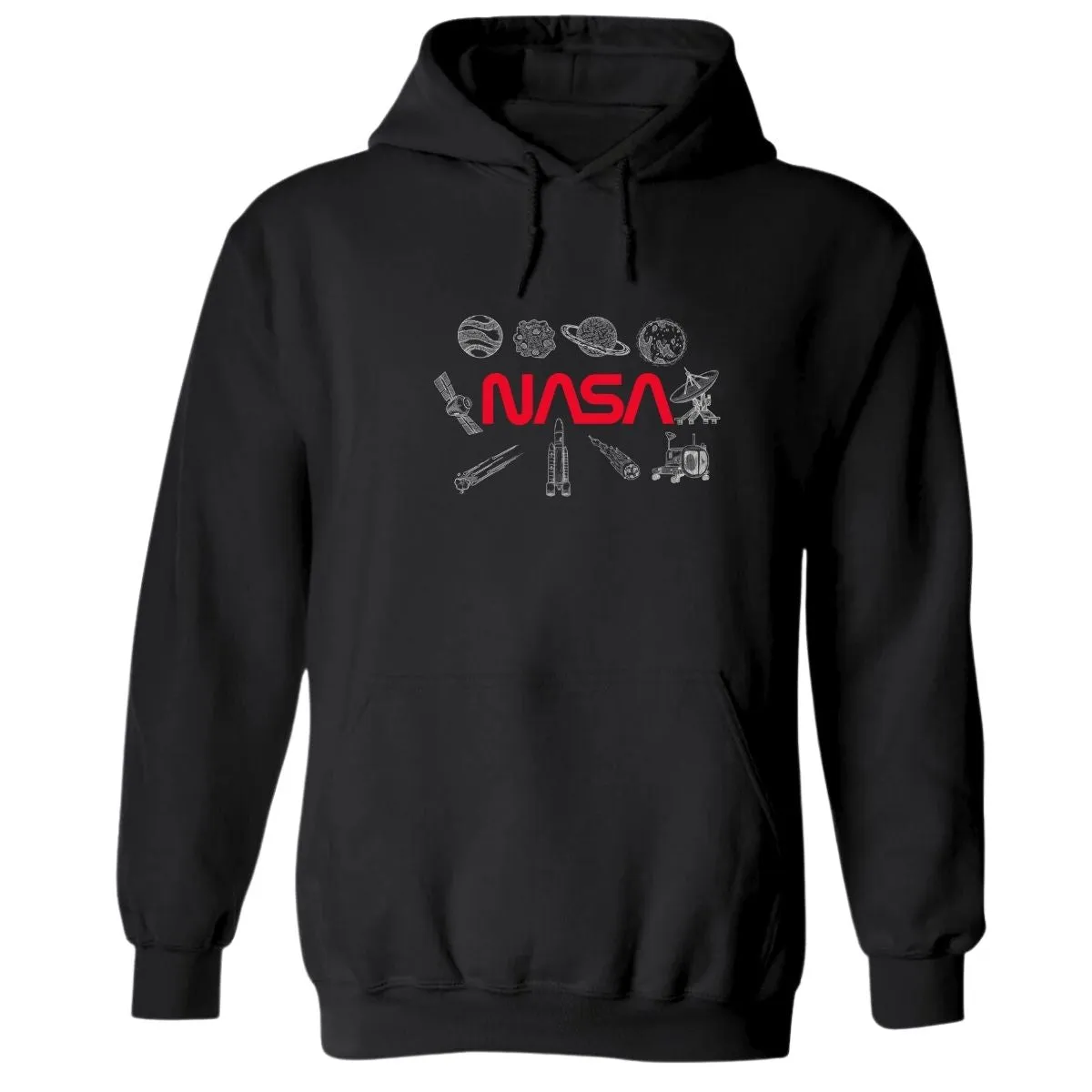 Sudadera Hombre Hoodie Nasa Espacio