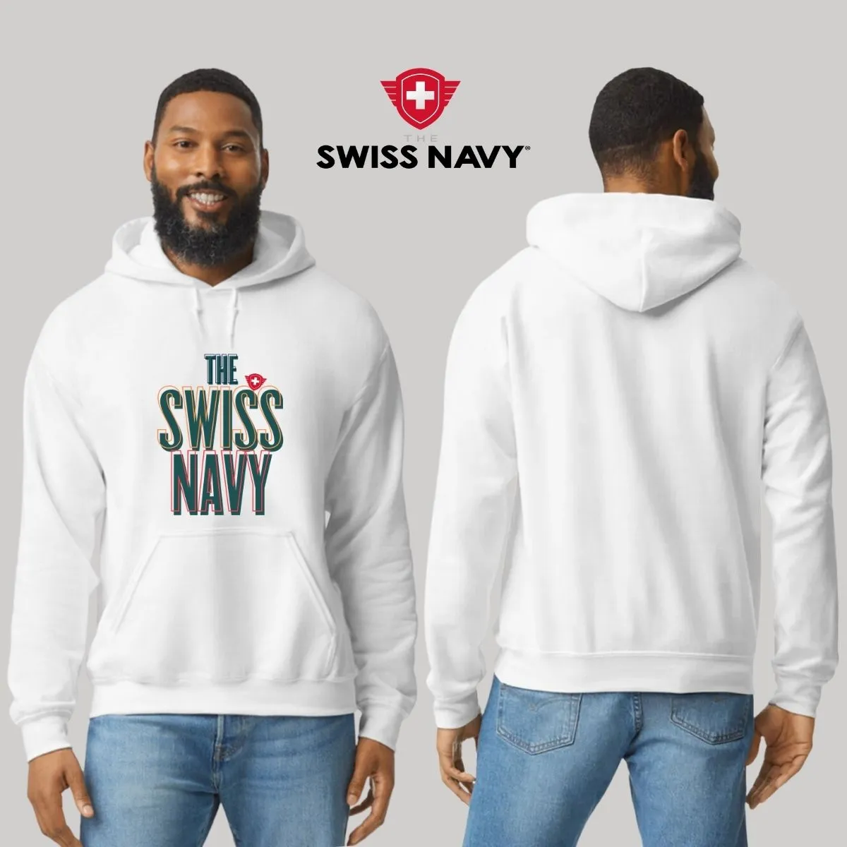 Sudadera Hombre Hoodie The Swiss Navy