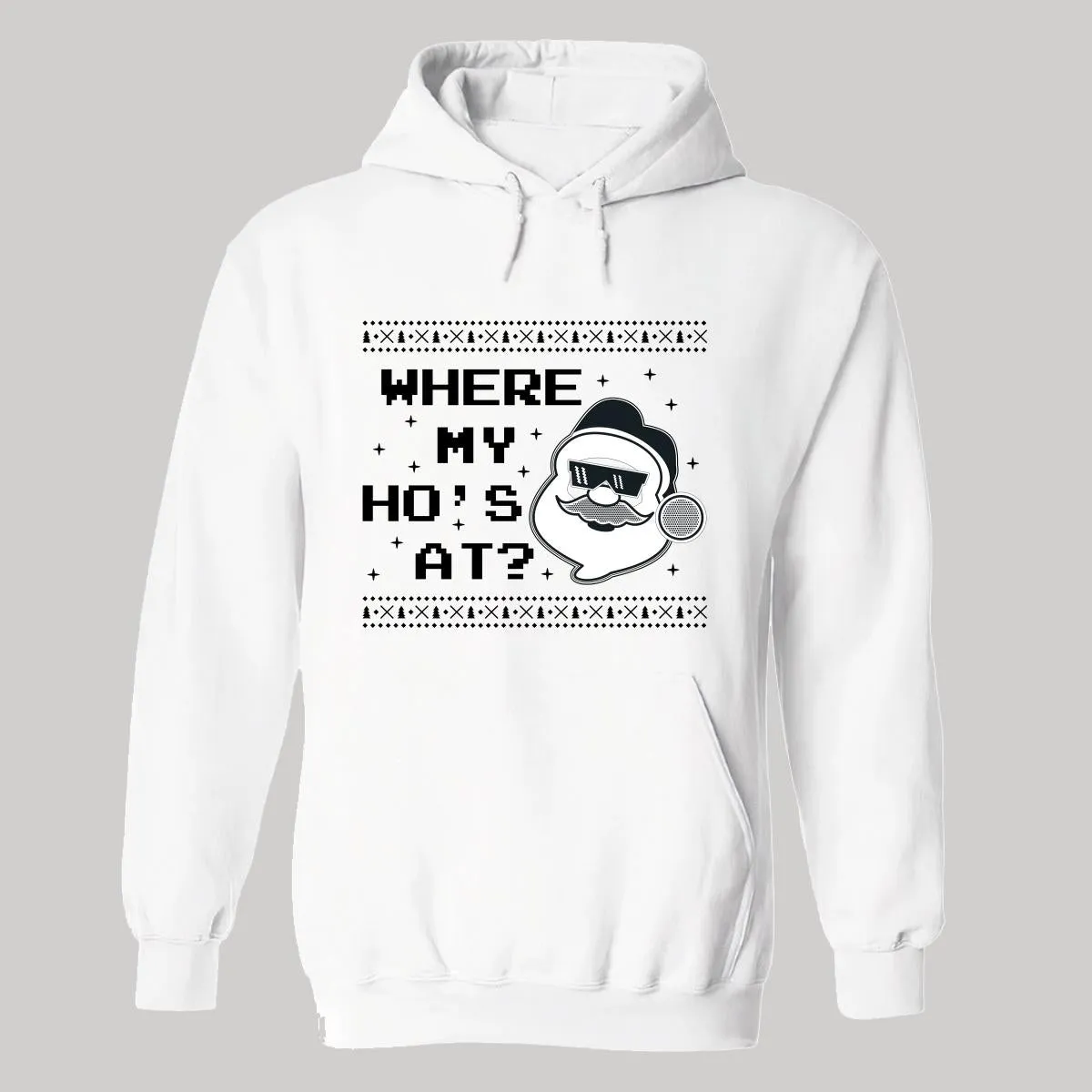Sudadera Navideña Hombre Deportiva Hoodie 017