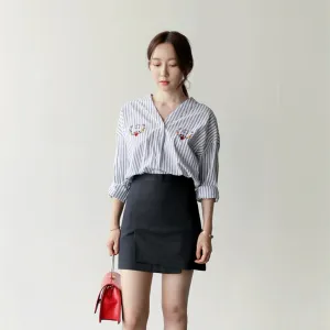 Summer Women Skirts High Waist Casual Irregular Package Hip Fashionable Skirt