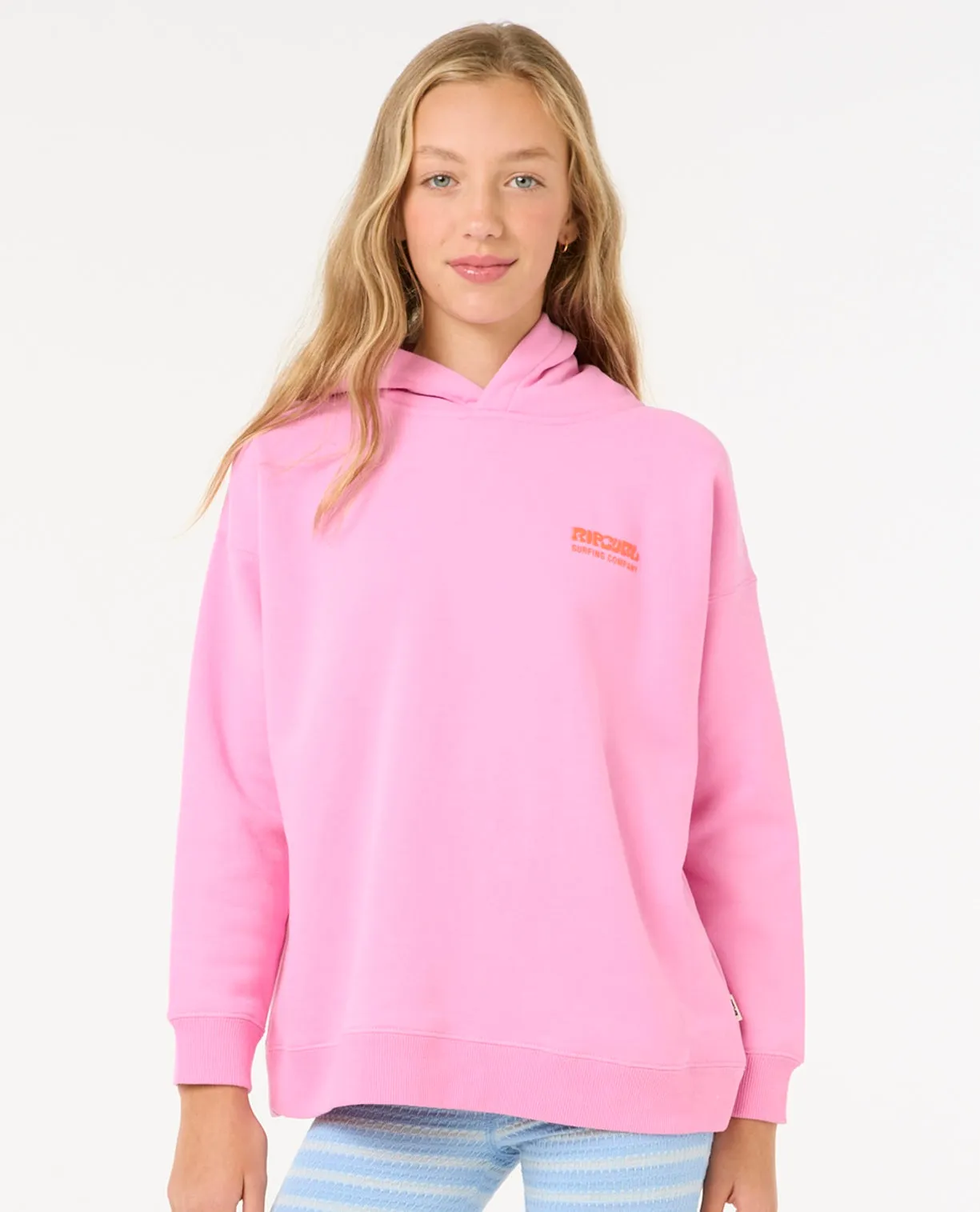 Surf Puff Hood - Hot Pink