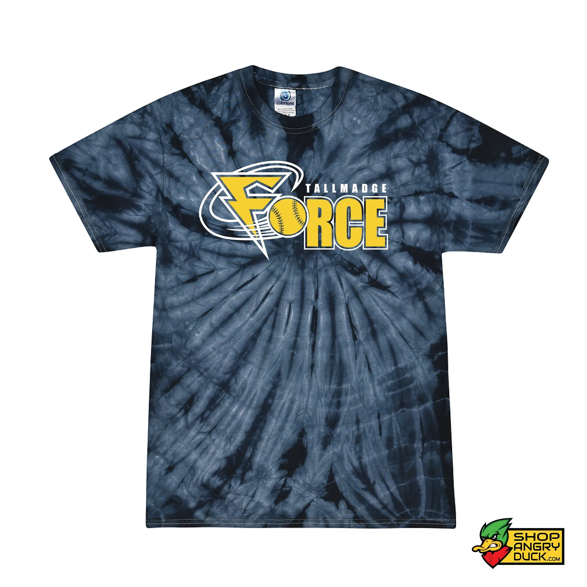 Tallmadge Force Full Logo Tie-Dye Youth Hoodie