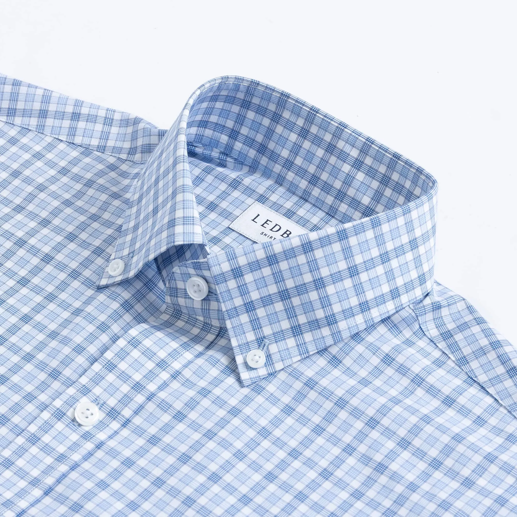 The Blue Kahn Plaid Custom Shirt