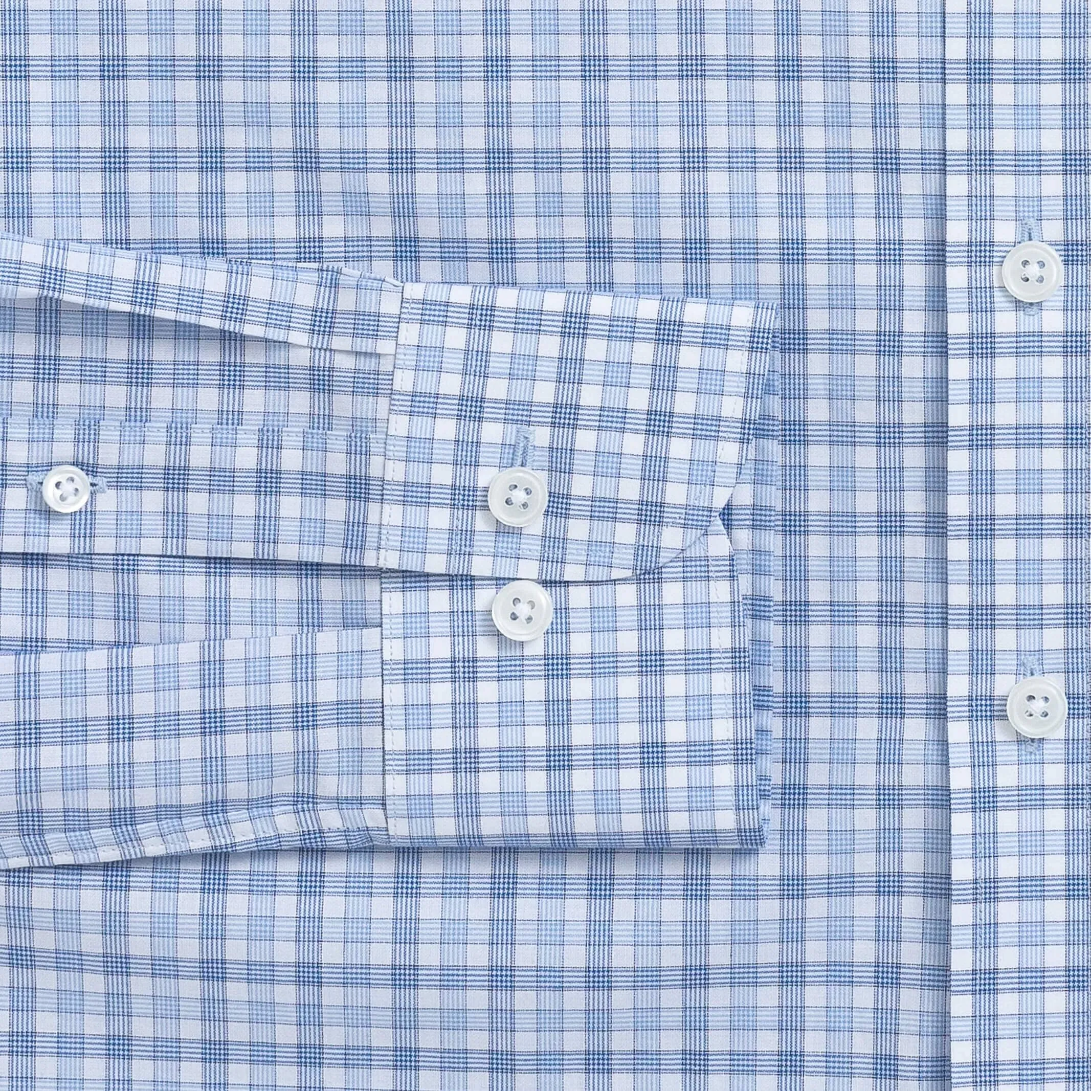 The Blue Kahn Plaid Custom Shirt