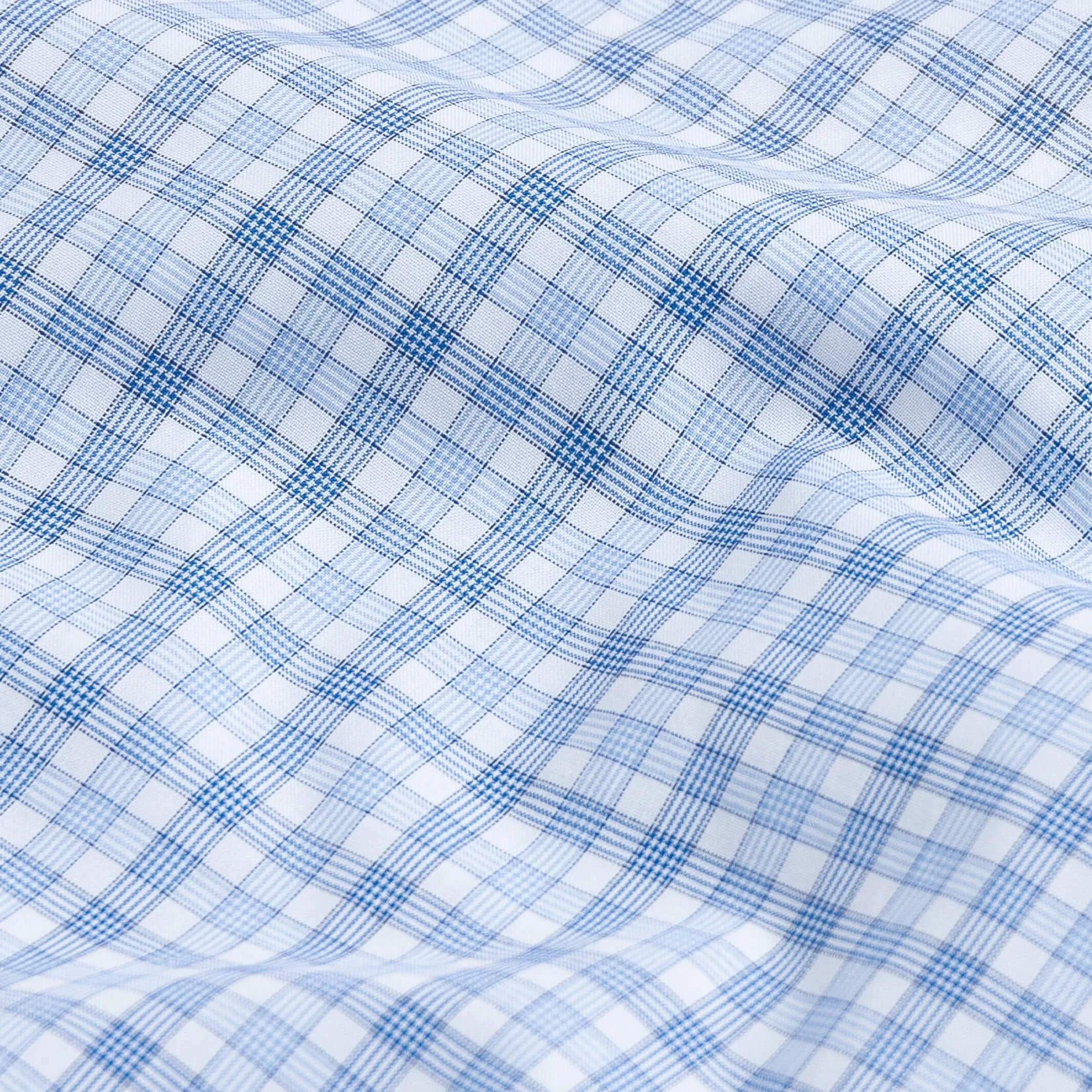 The Blue Kahn Plaid Custom Shirt