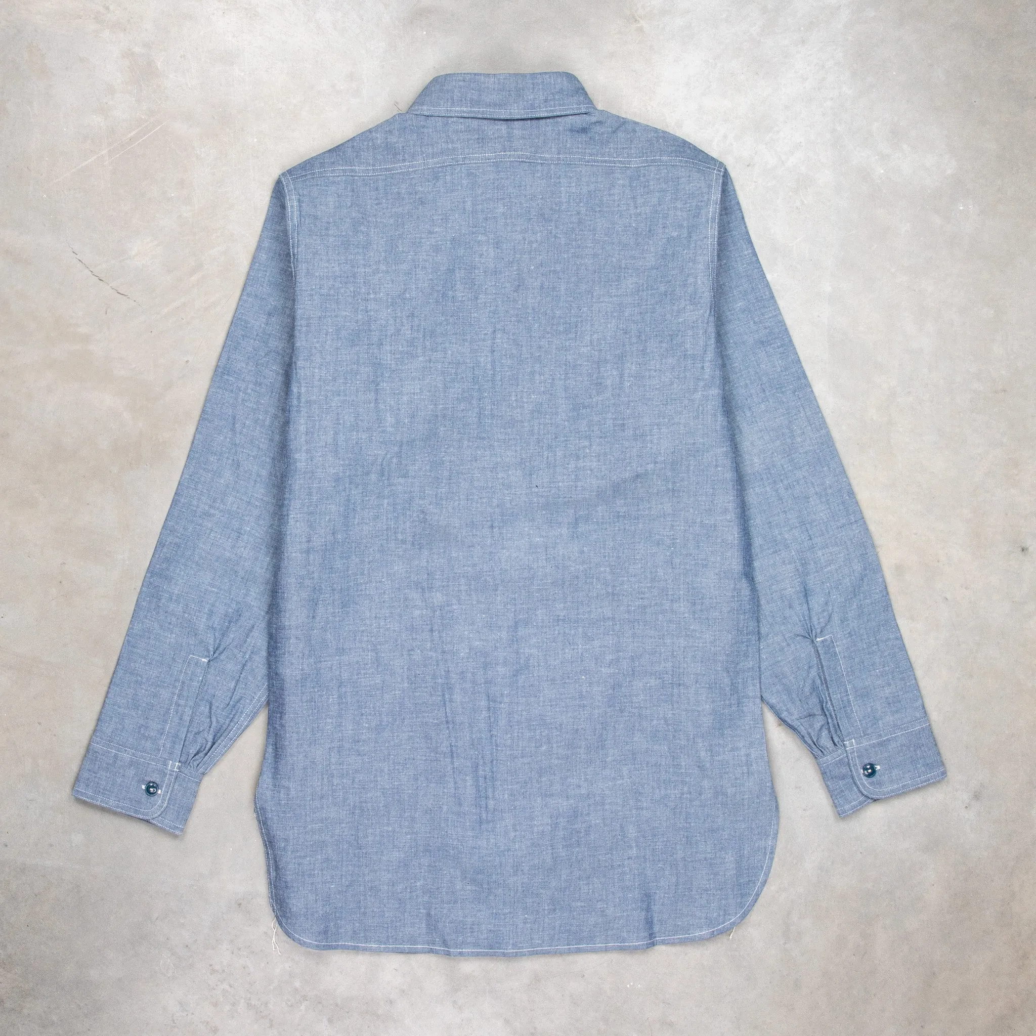 The Real McCoy's US Navy Shirt Chambray