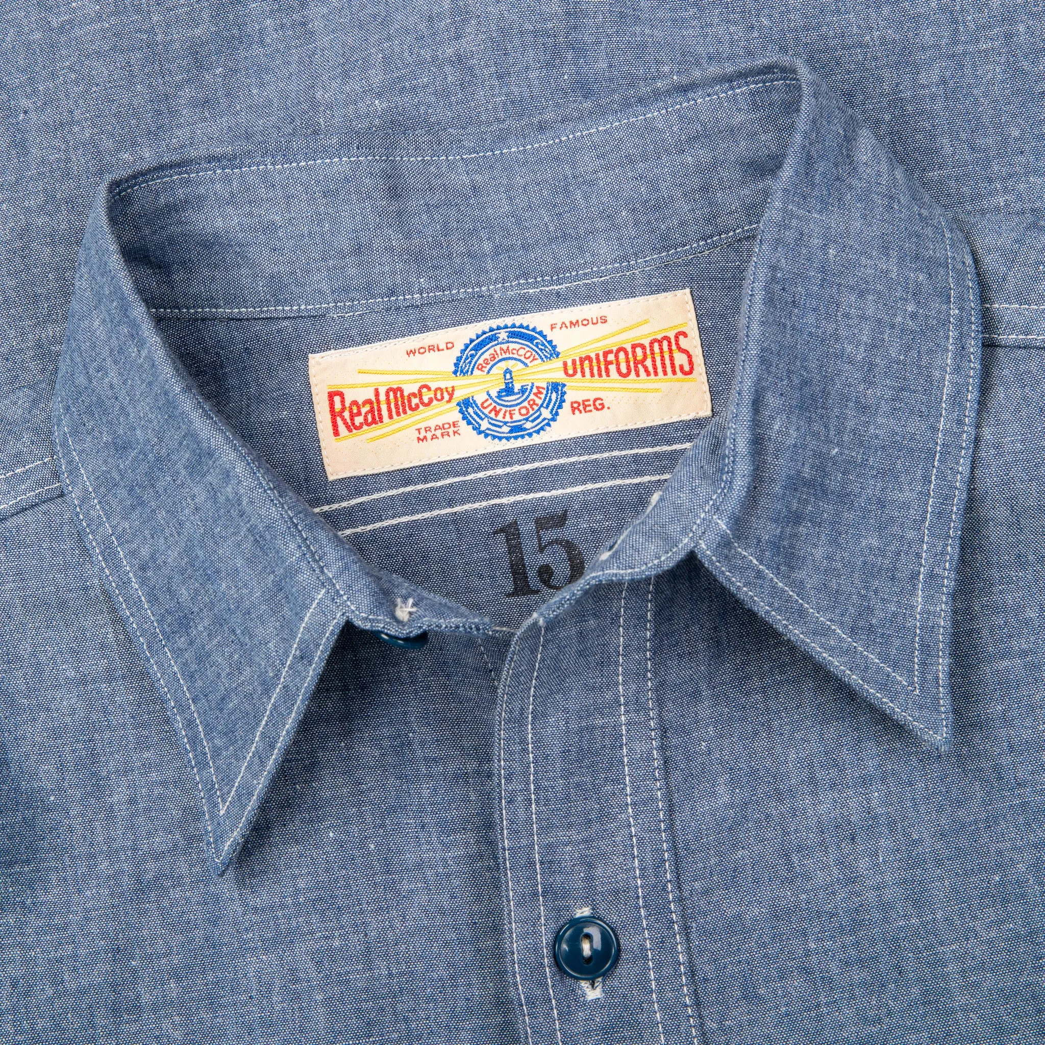 The Real McCoy's US Navy Shirt Chambray