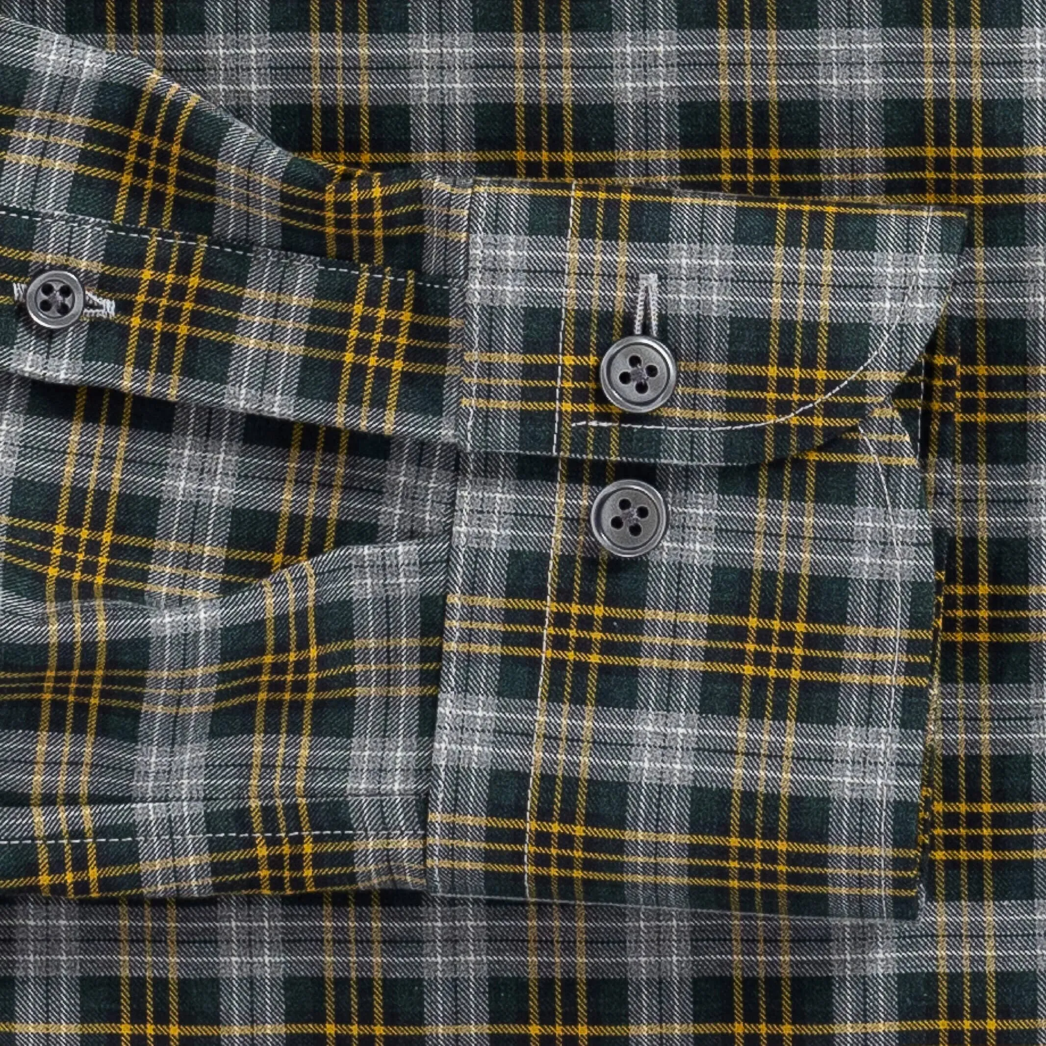 The Yellow Buren Plaid Custom Shirt