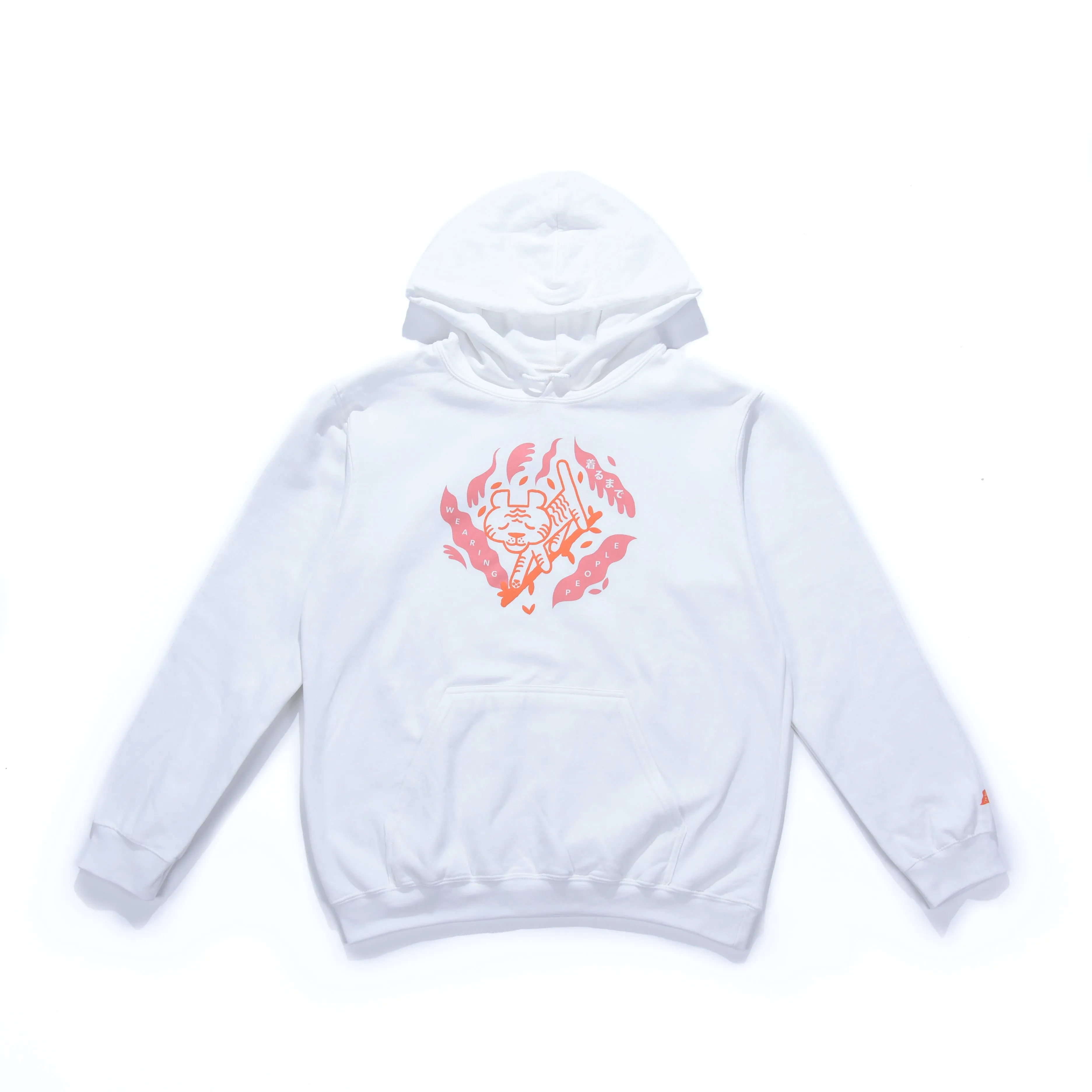 Tigera Sweatshirt Hoodie White