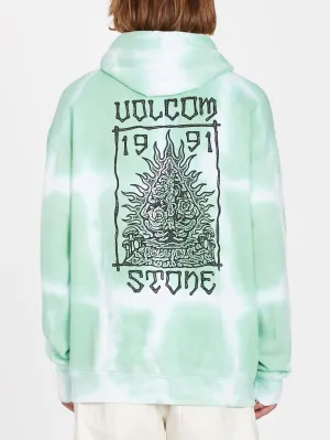 Trippin Dye Hoodie - BOTTLE GREEN
