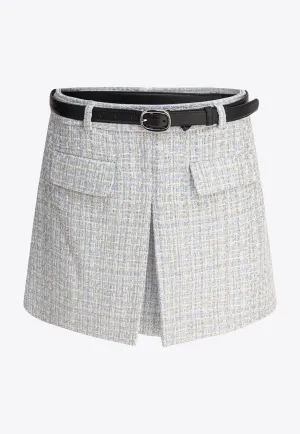 Tweed Mini Skirt